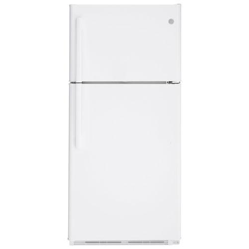 Rent to Own GE Appliances GE 18 cu. ft. Top Mount Refrigerator White